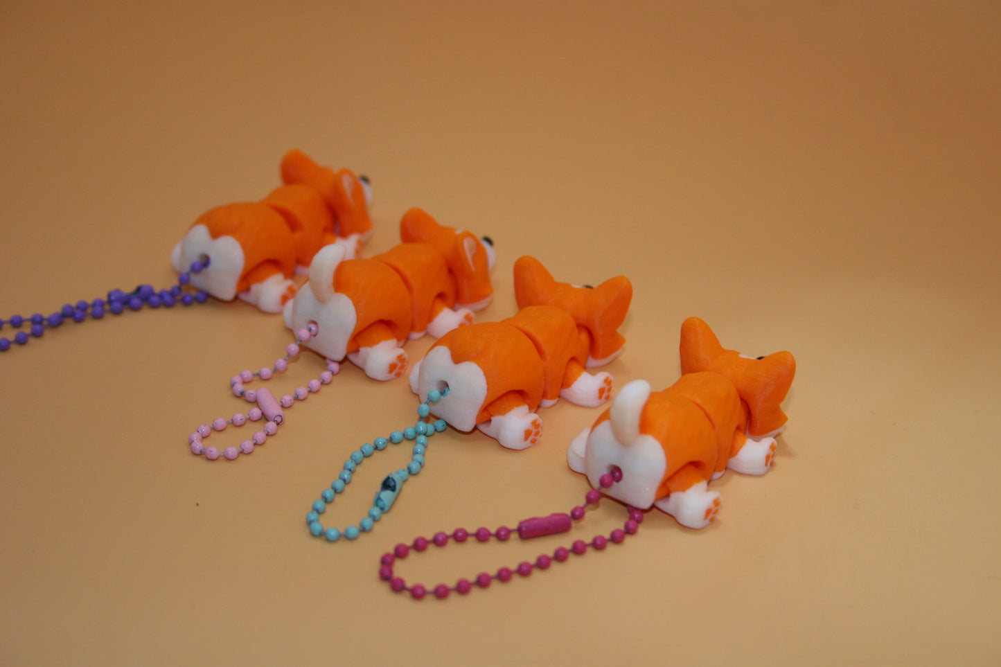 Cute Little Puppy's Keychains