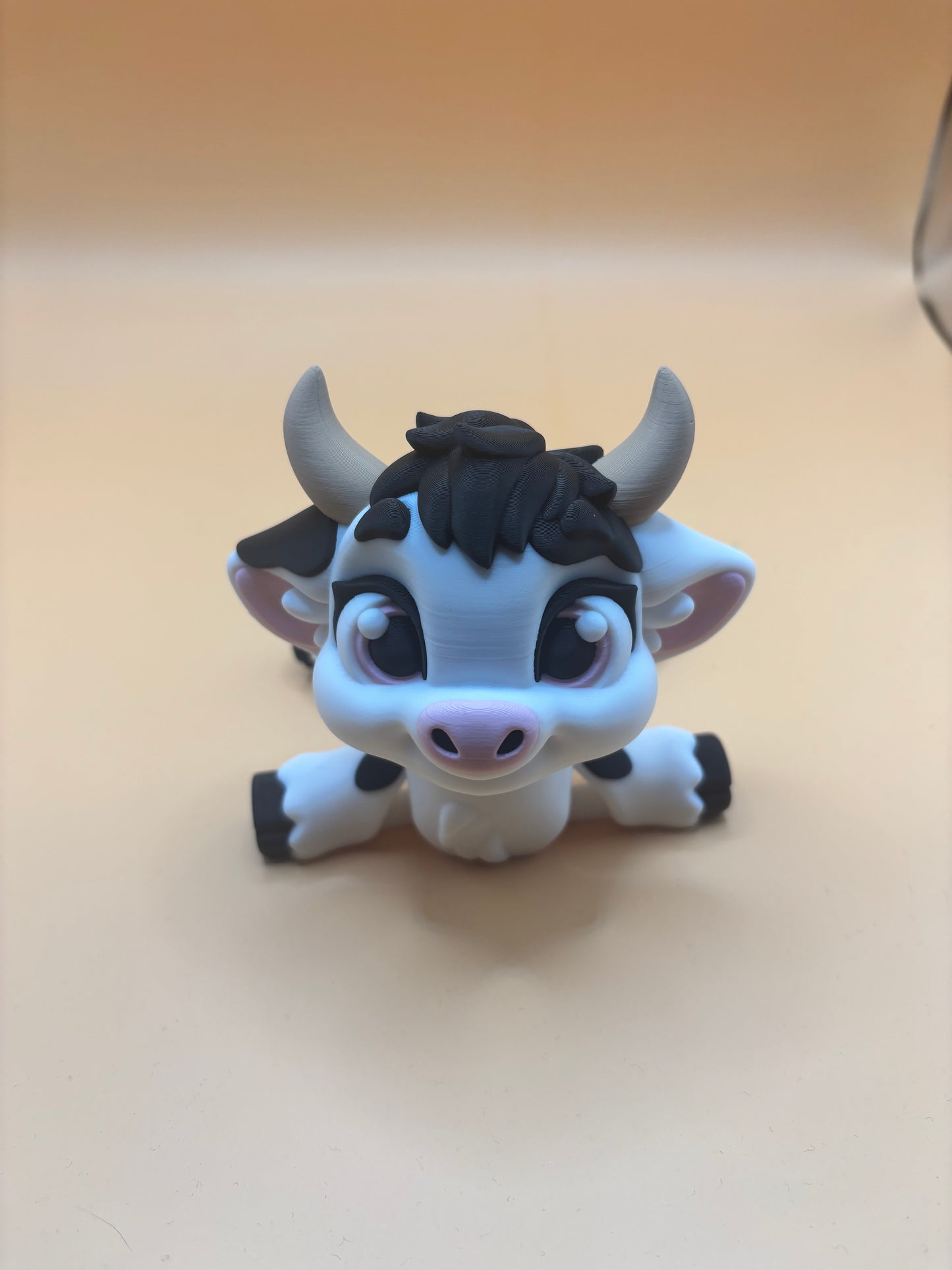 Lila The Adorable Mini cow figurine