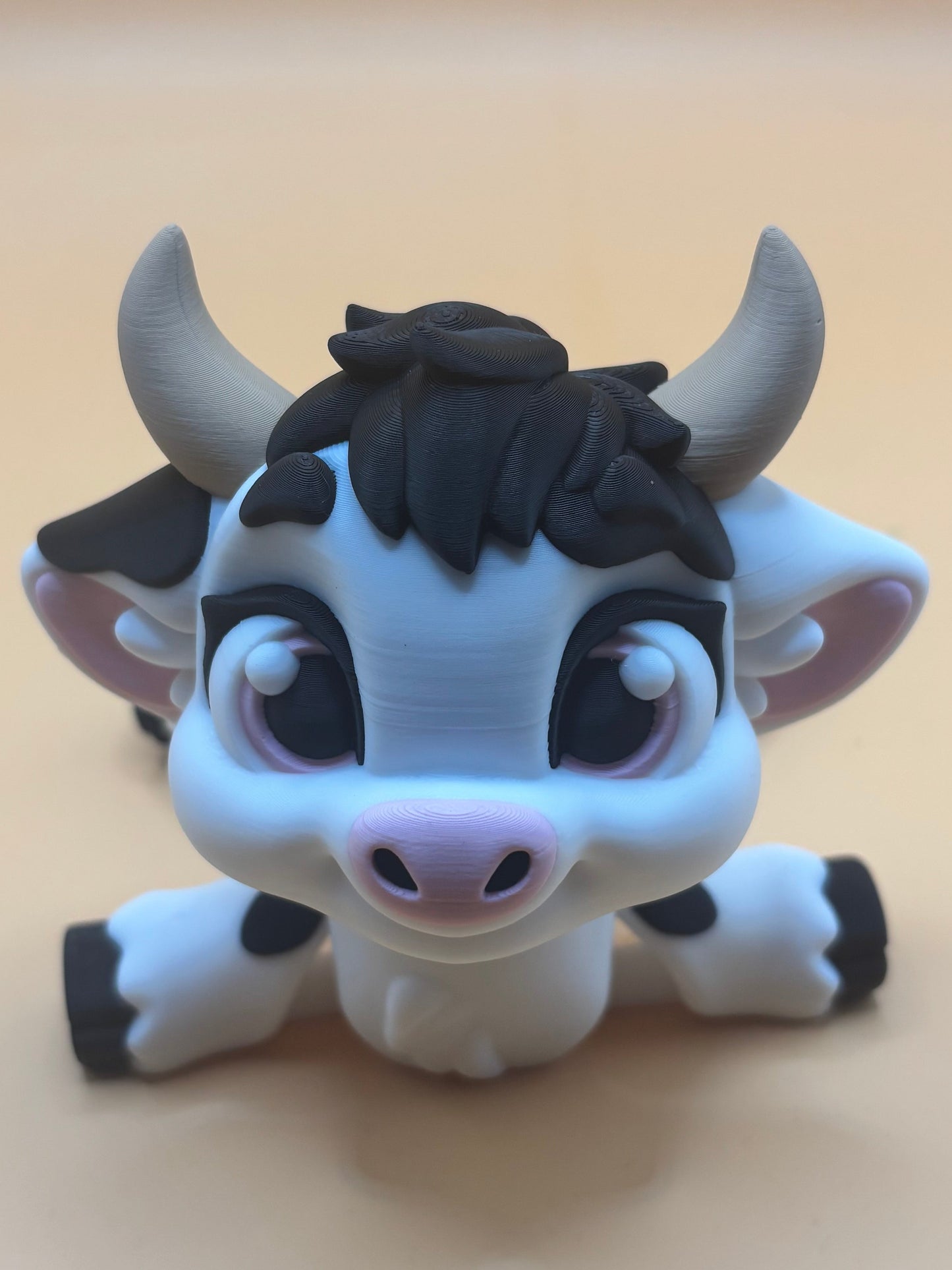 Lila The Adorable Mini cow figurine