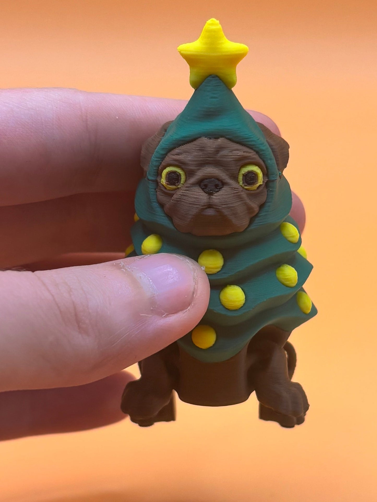 Pugaliciously cute Pug Christmas tree