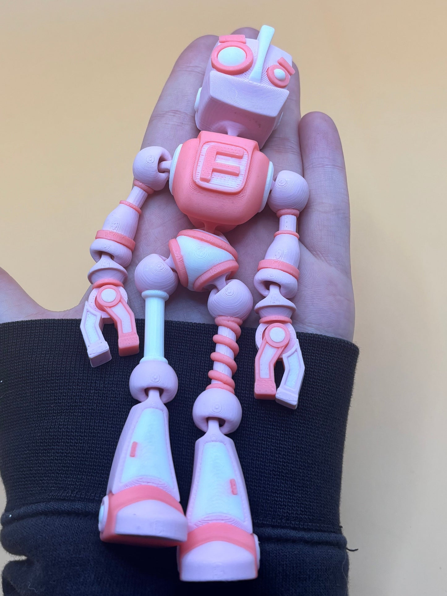 Pink Robot Fidget