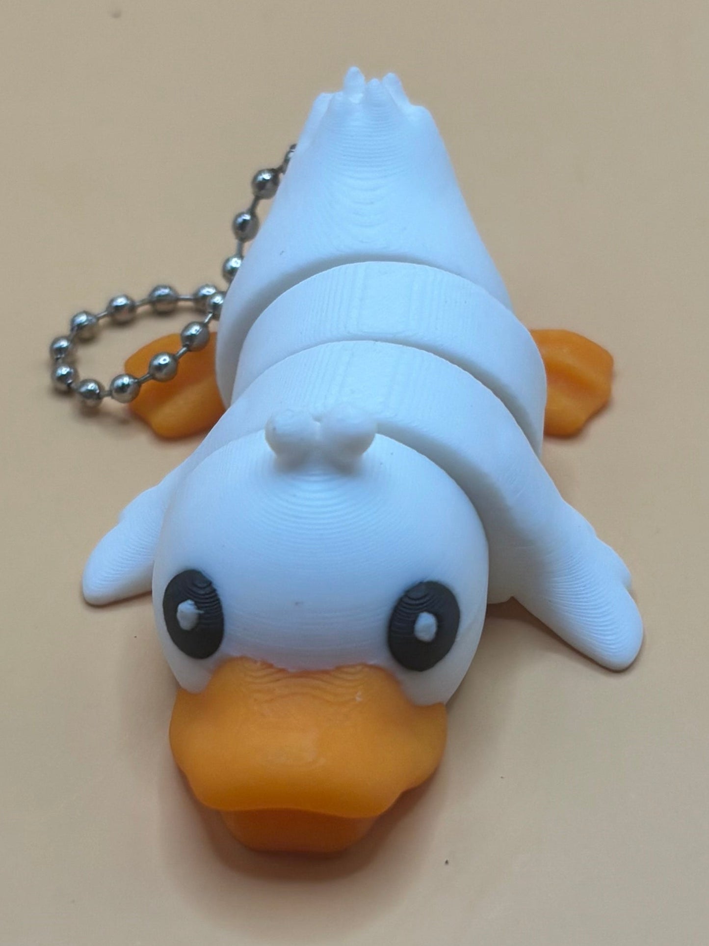 Quacky Little duck keychain