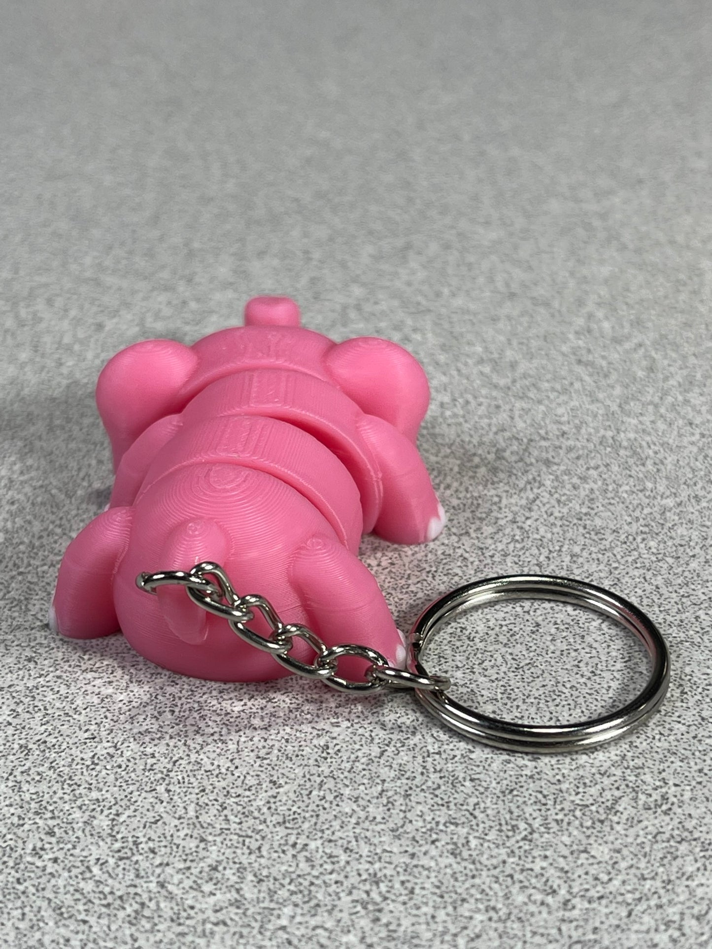 Poppy the Playful Elephant Keychain