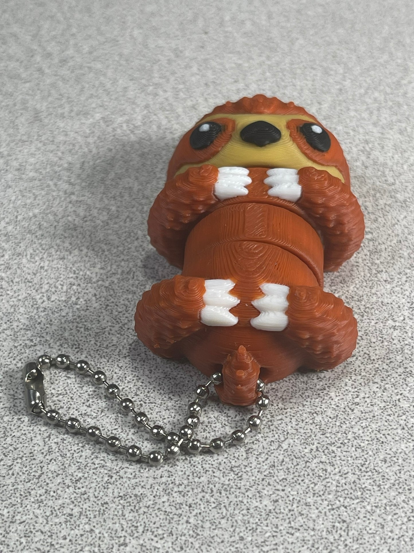 Silly Sloth Buddy Keychain
