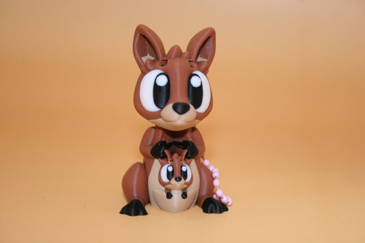 Mommy Kangaroo and Baby
