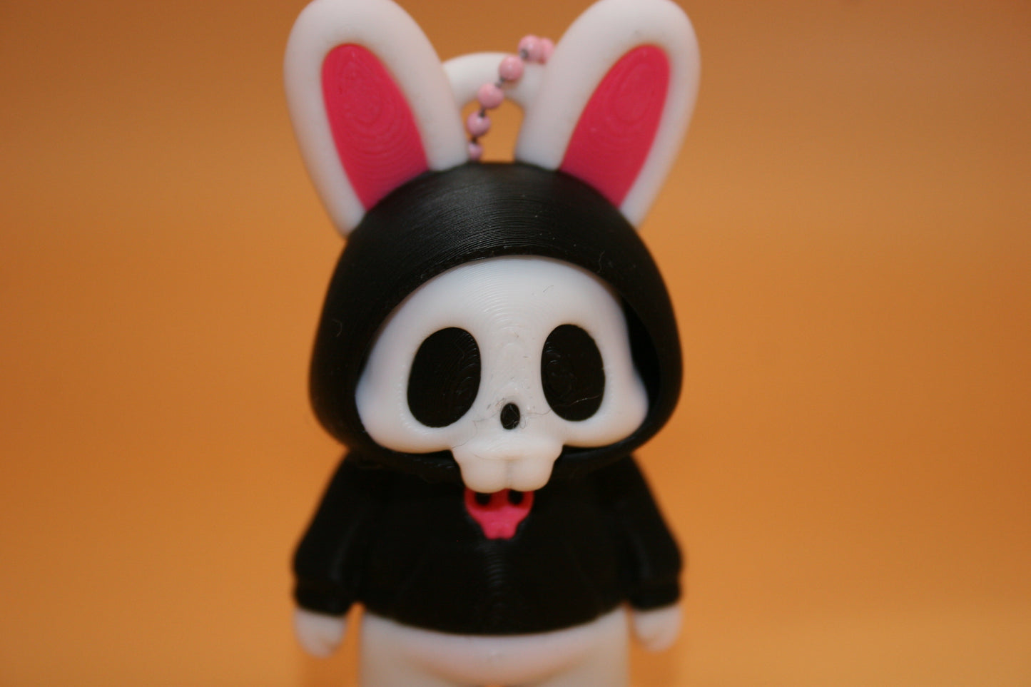 Cute Skelly Bunny in Hoodie