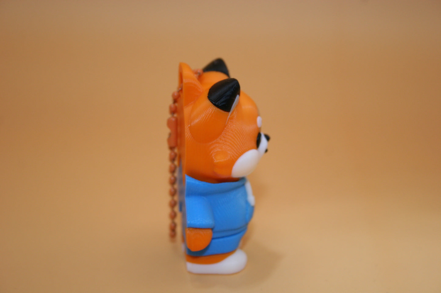Cute Foxy in Hoodie Keychain