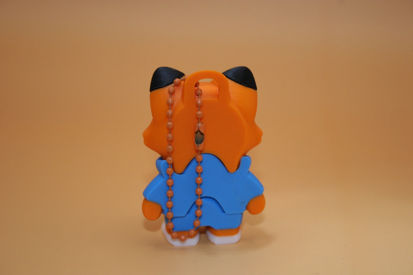 Cute Foxy in Hoodie Keychain