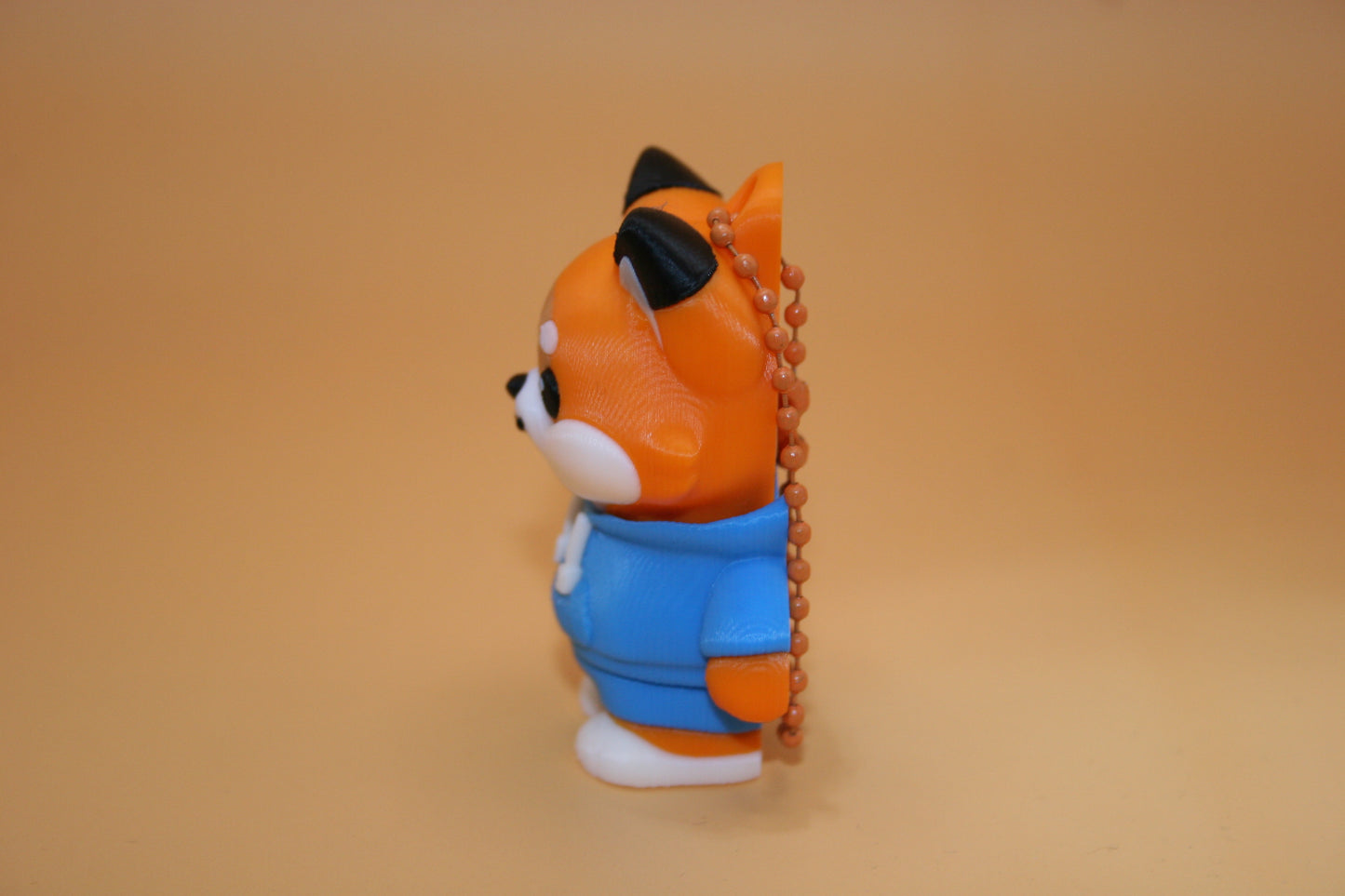 Cute Foxy in Hoodie Keychain