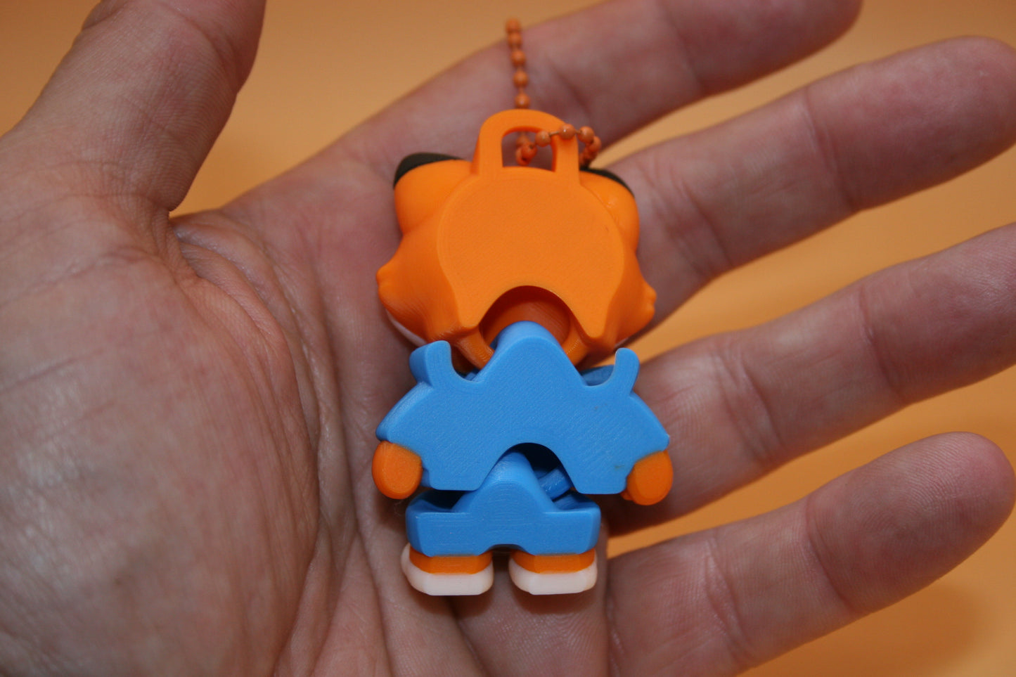 Cute Foxy in Hoodie Keychain