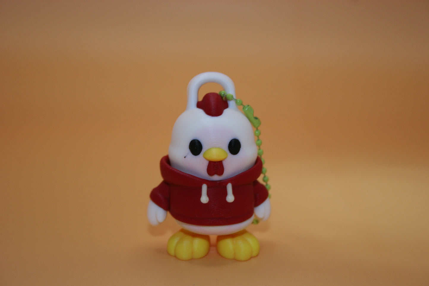 Dude Chicken Keychain