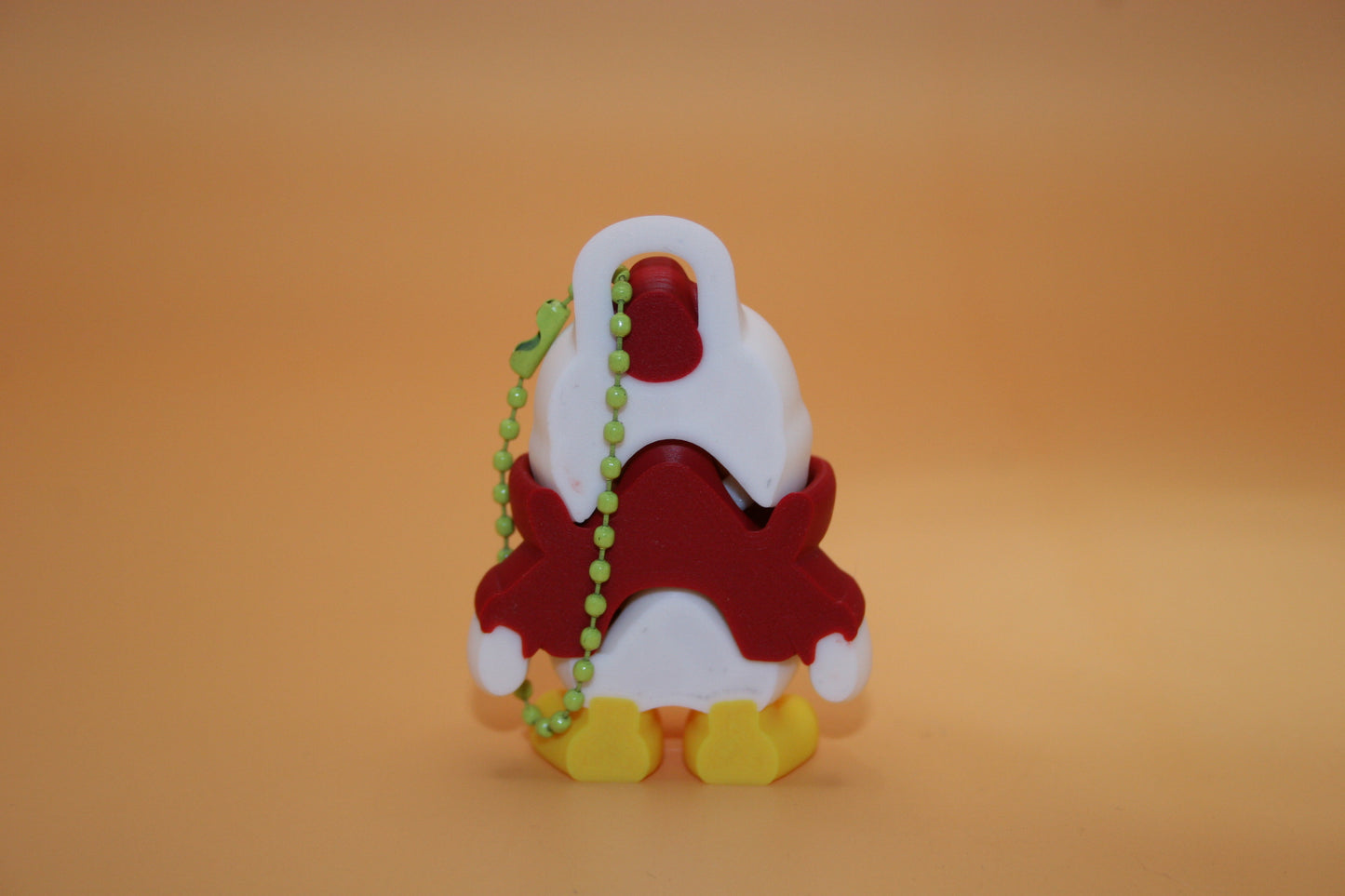 Dude Chicken Keychain
