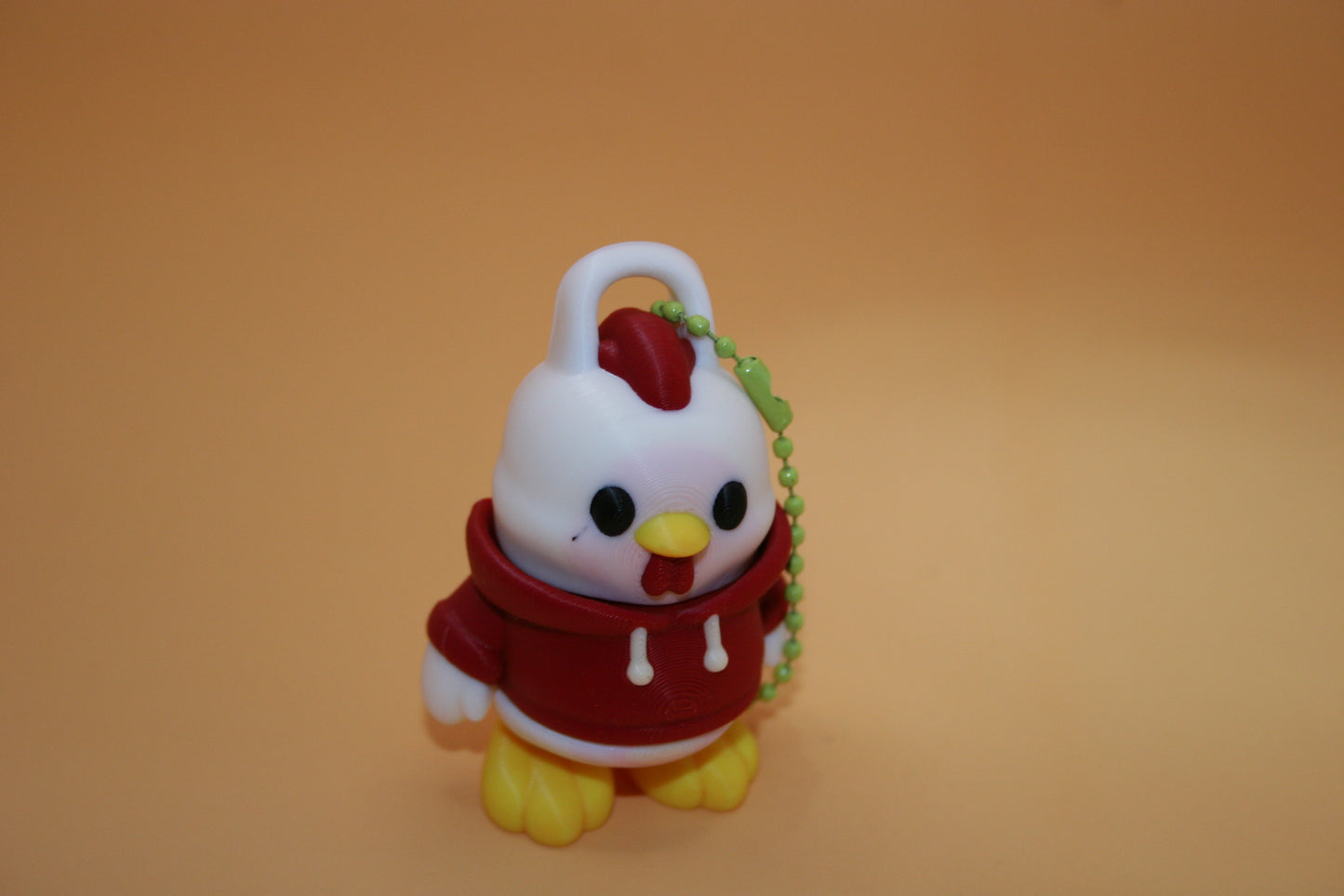 Dude Chicken Keychain