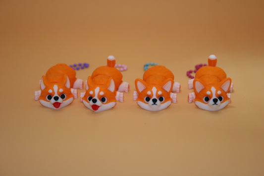 Cute Little Puppy's Keychains