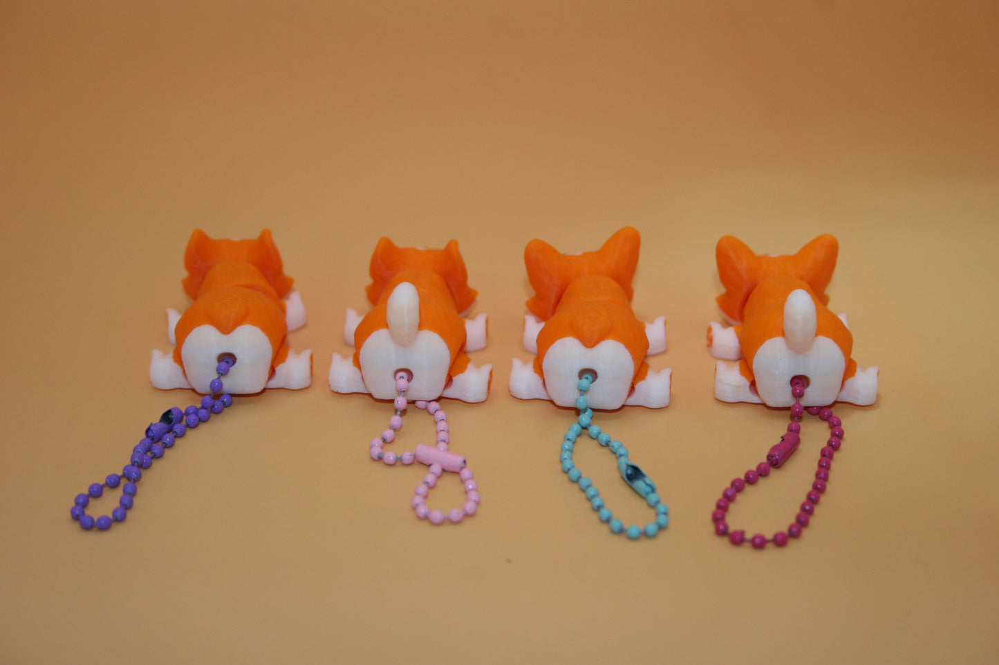 Cute Little Puppy's Keychains