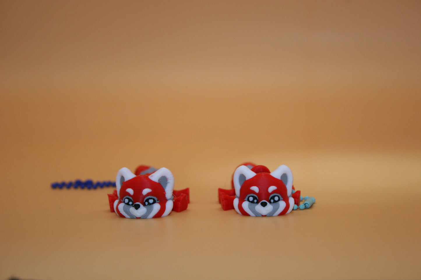 Cheery Flexi Red Panda Keychain - Your Cuddly Companion!