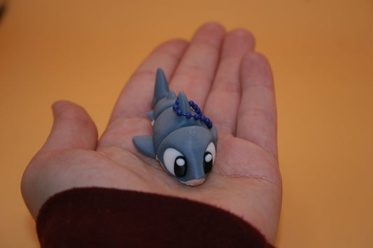 Cute Baby Shark Keychain