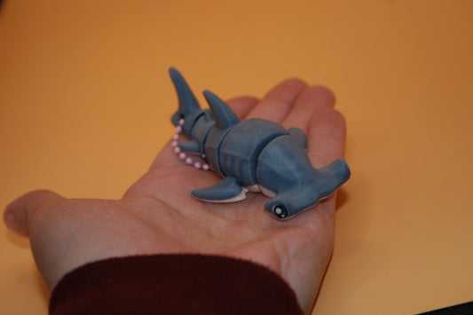 Hammerhead Shark Keychain