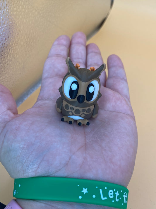 Cute Little Owl Keychain