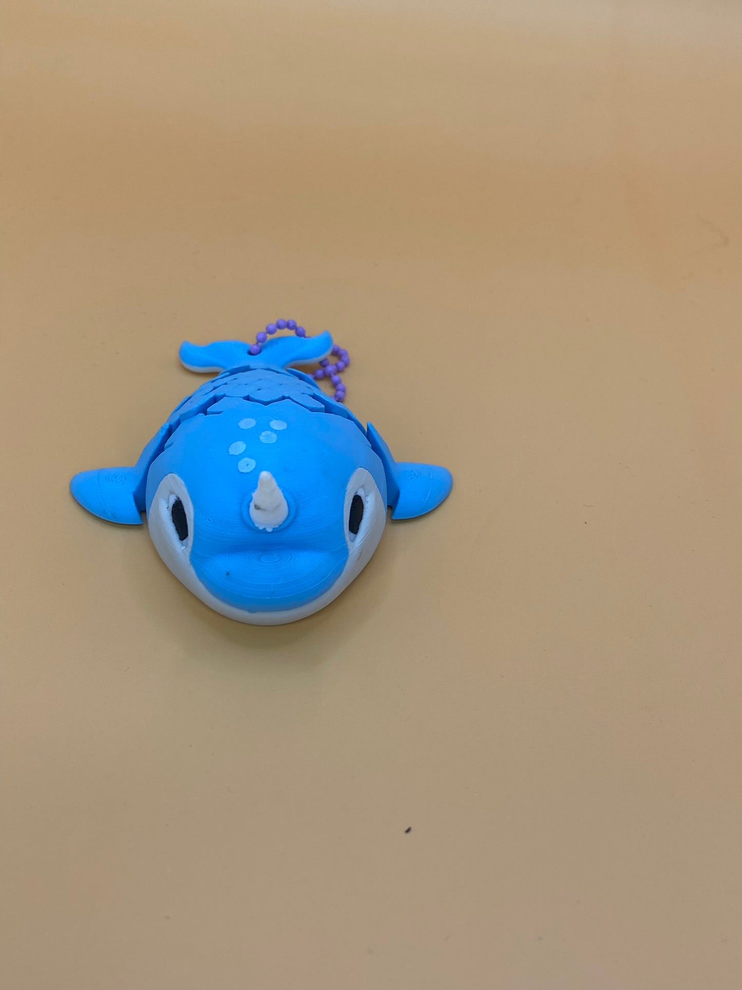 Cute Narwhal Keychain