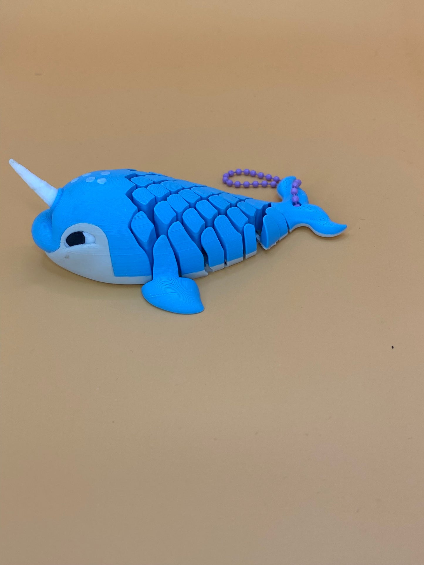 Cute Narwhal Keychain