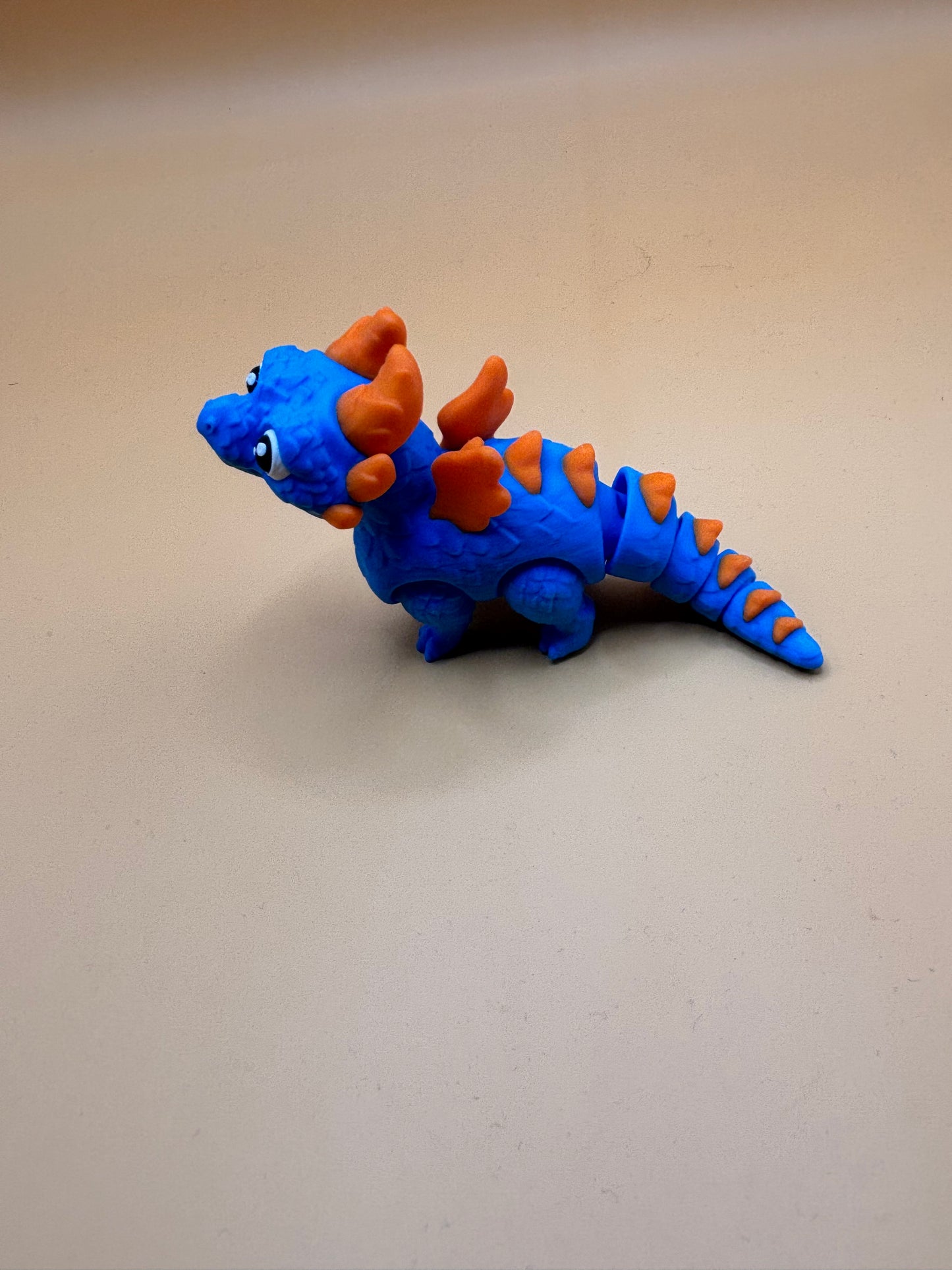 Wilson the mini dragon stress fidget