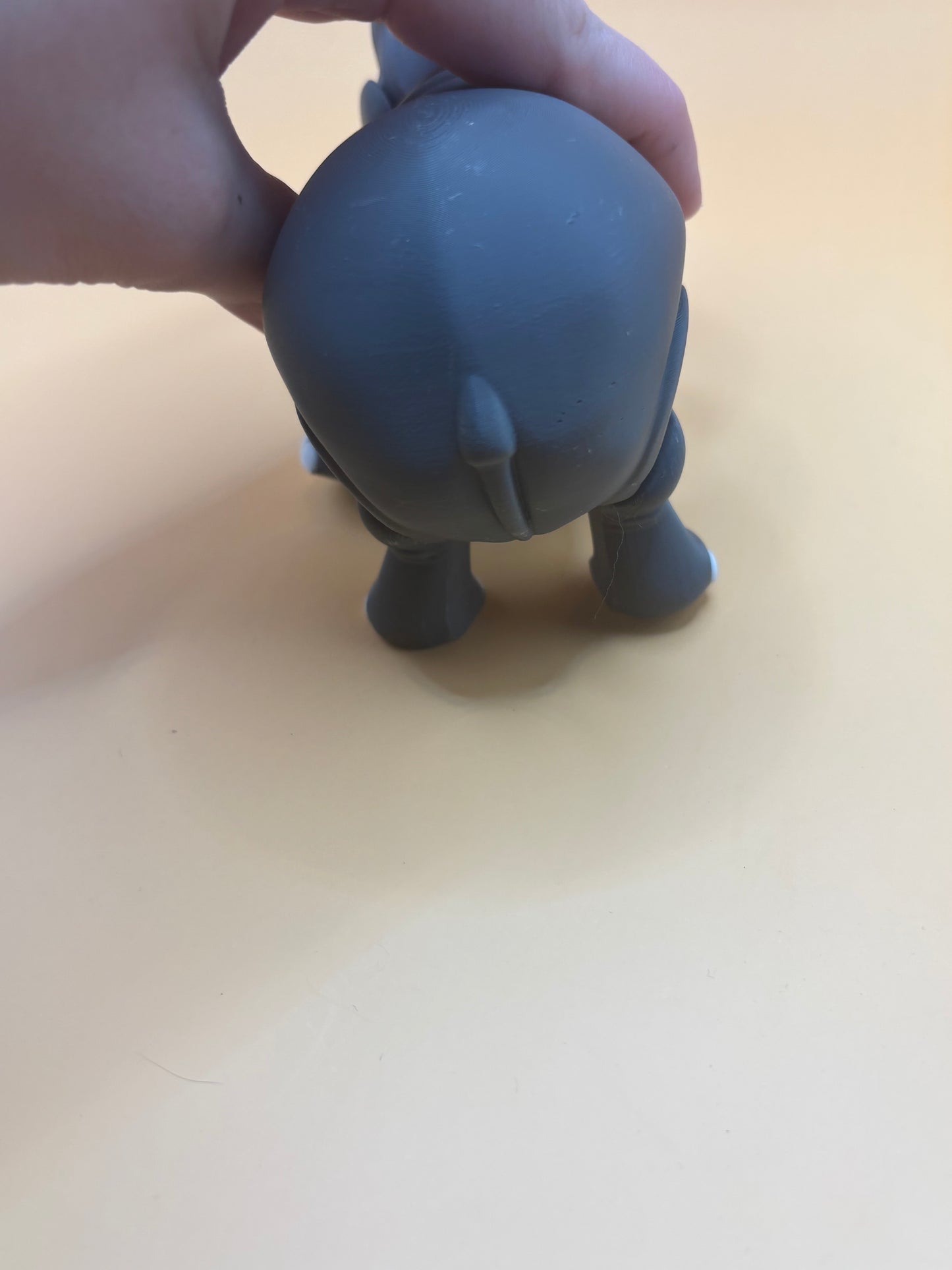 Cutie the Hippo-  Moveable Hippo Figurine