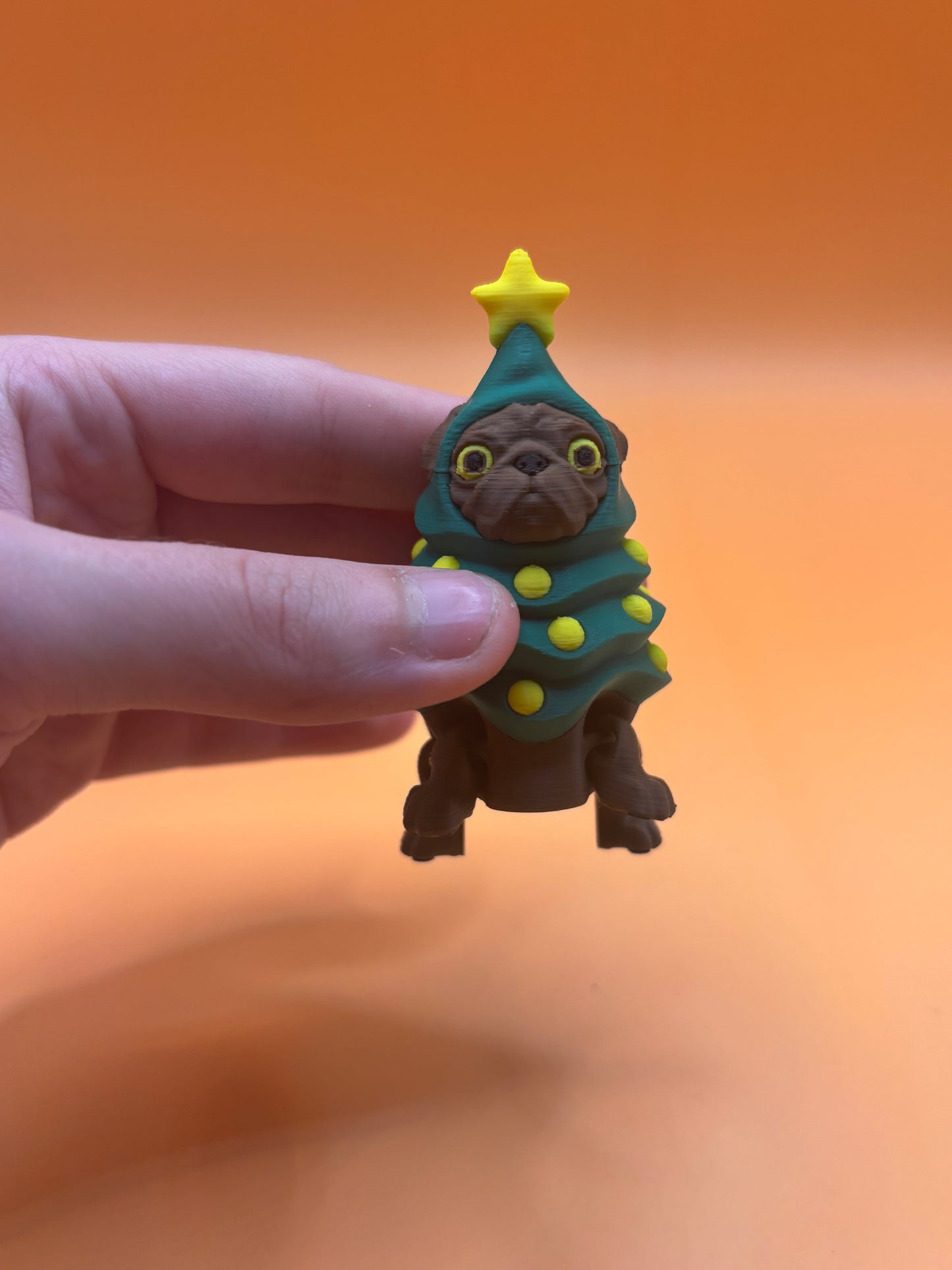 Pugaliciously cute Pug Christmas tree