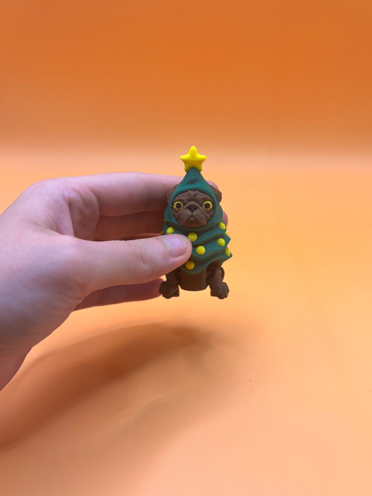 Pugaliciously cute Pug Christmas tree