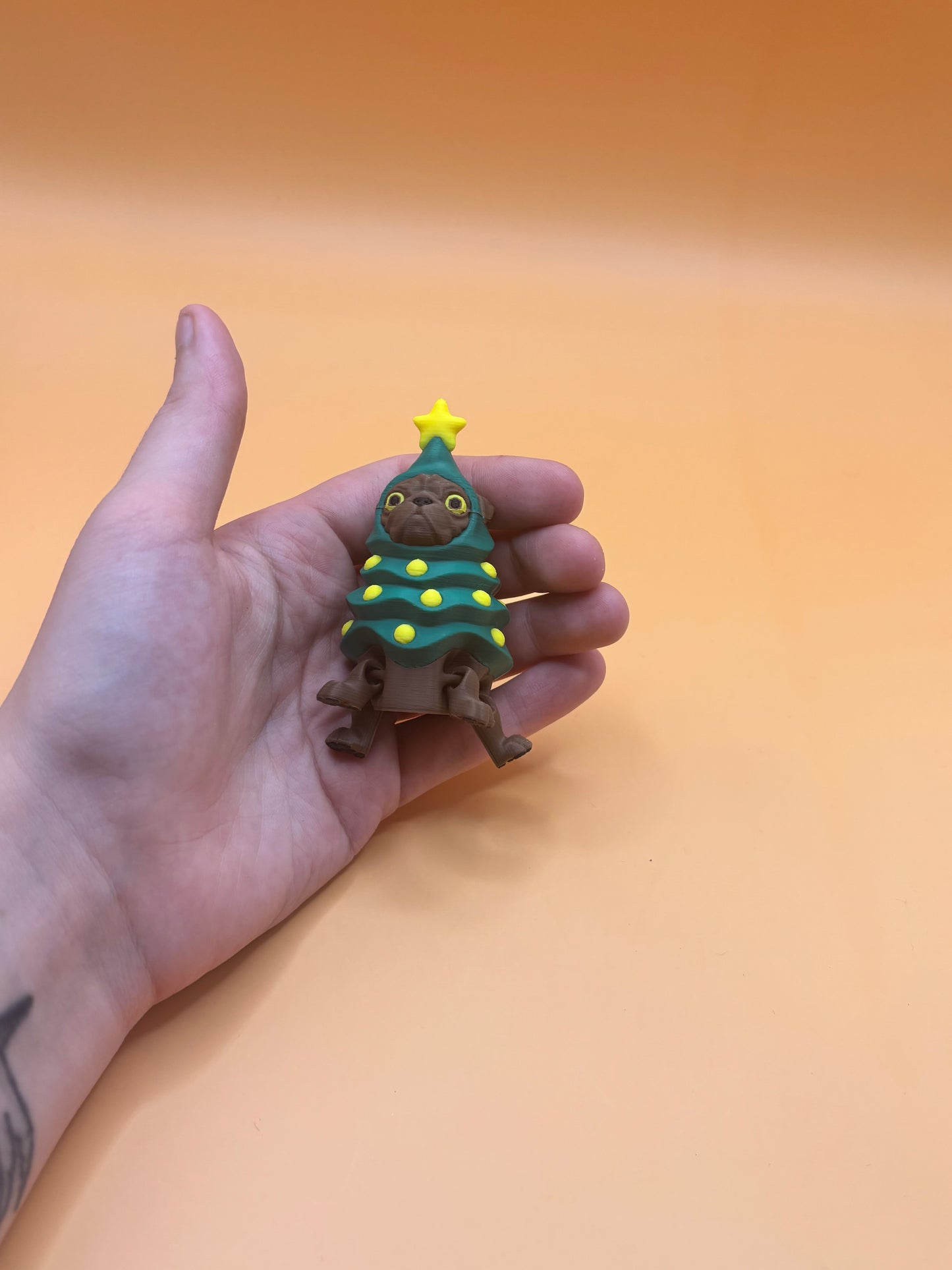 Pugaliciously cute Pug Christmas tree