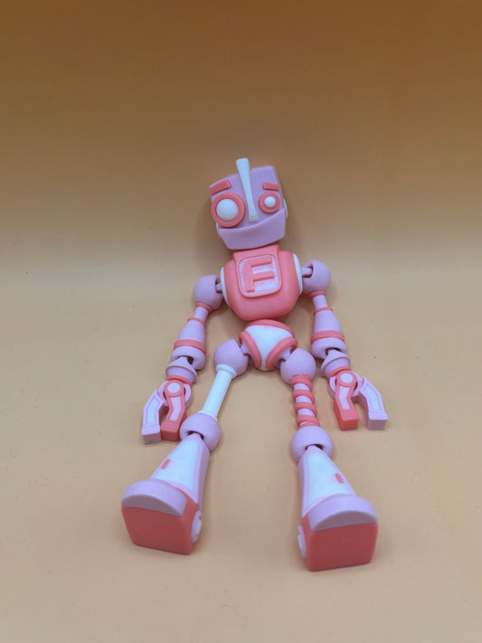 Pink Robot Fidget