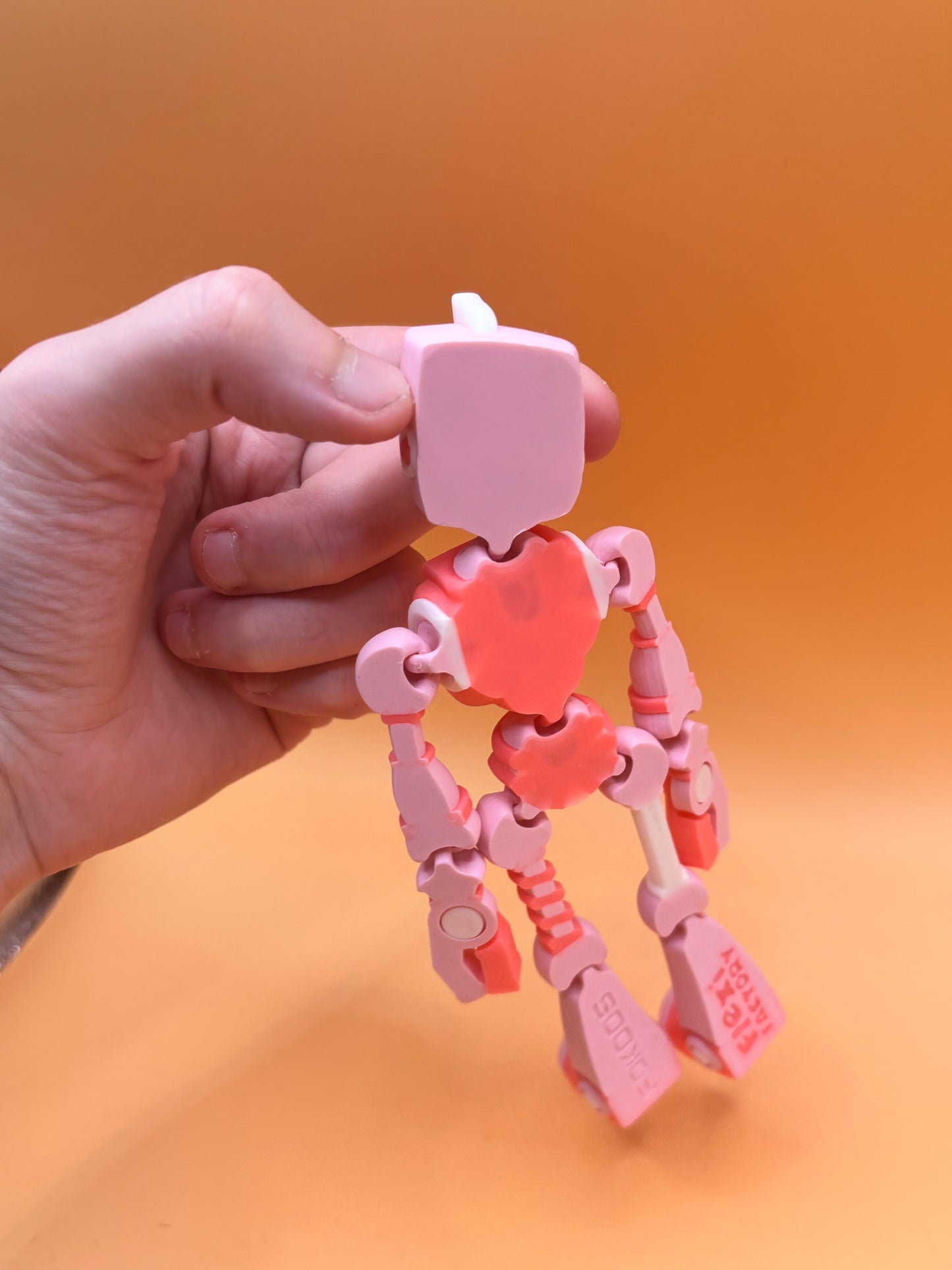 Pink Robot Fidget