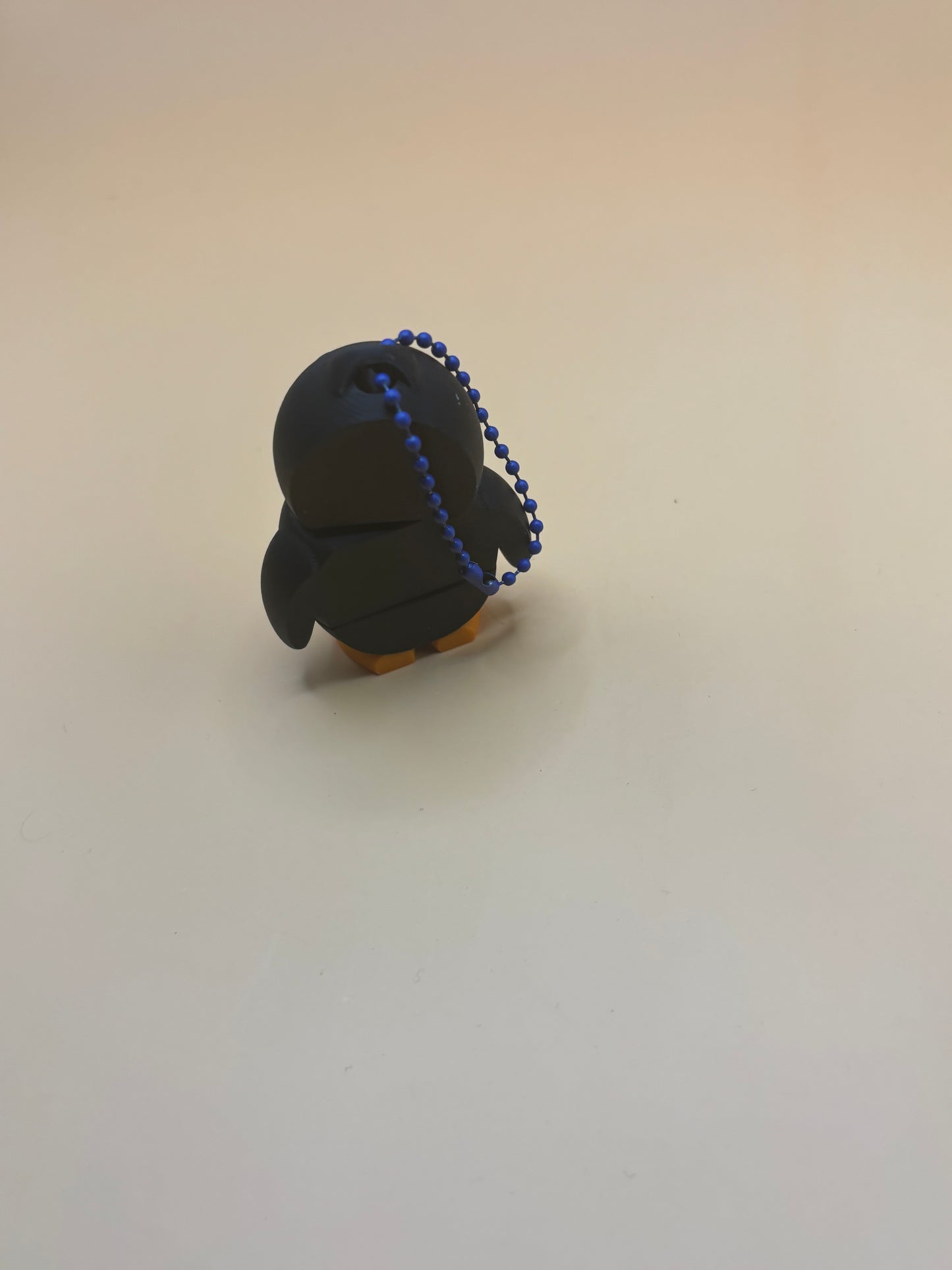 Chilling Cute Penguin Keychain