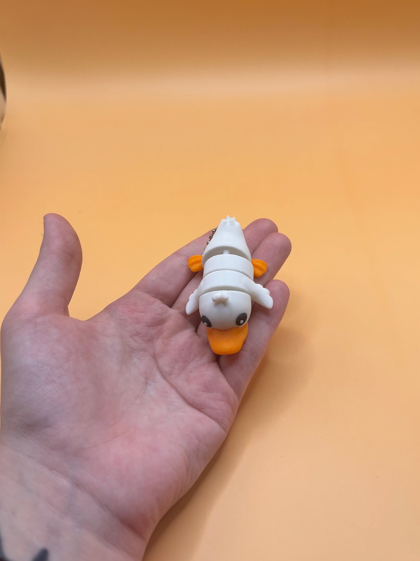 Quacky Little duck keychain