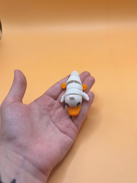 Quacky Little duck keychain